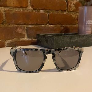 Oliver People West San Luis Brown Gray Tortoise Shell Square Frame